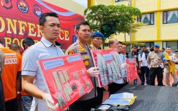 Empat Pemuda Ditangkap di Depok dan Bogor Terkait Narkoba, 1,3 Kg Sabu Disita