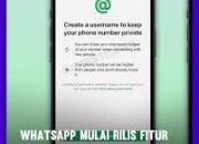 WhatsApp Rilis Fitur Username — Chat Tanpa Nomor HP Kini Jadi Kenyataan